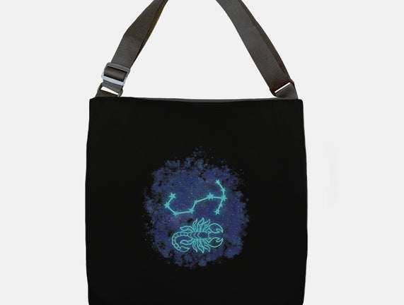 Scorpio Neon Constellation