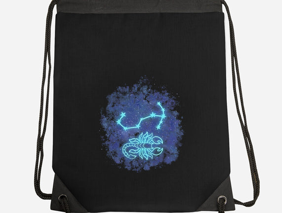 Scorpio Neon Constellation