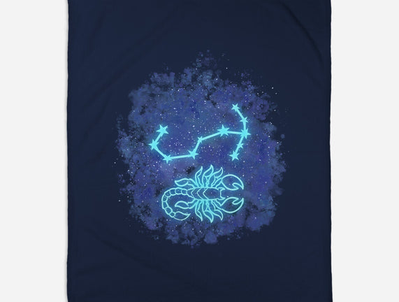 Scorpio Neon Constellation