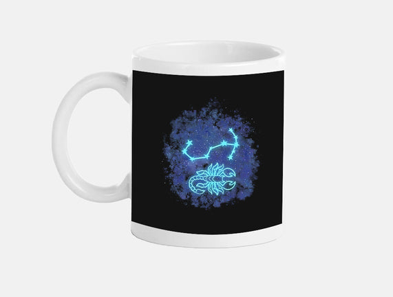 Scorpio Neon Constellation