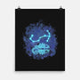 Scorpio Neon Constellation-None-Matte-Poster-nickzzarto