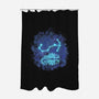 Scorpio Neon Constellation-None-Polyester-Shower Curtain-nickzzarto