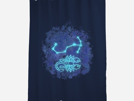 Scorpio Neon Constellation