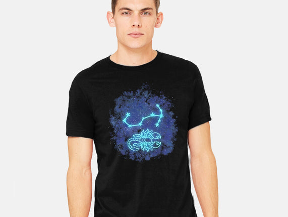Scorpio Neon Constellation