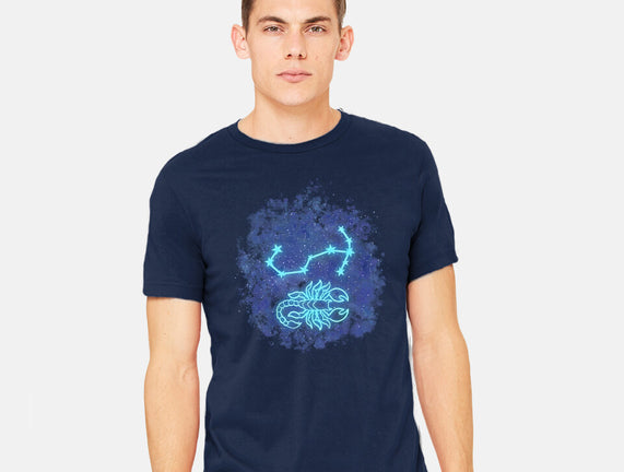 Scorpio Neon Constellation