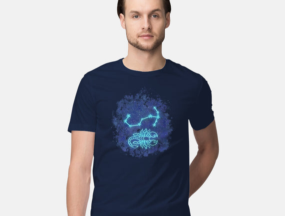 Scorpio Neon Constellation
