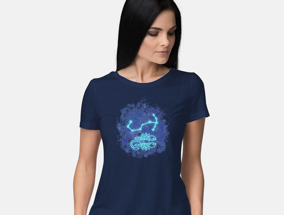 Scorpio Neon Constellation