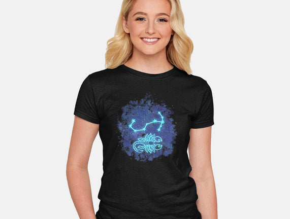 Scorpio Neon Constellation