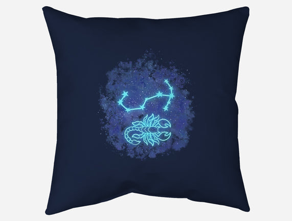 Scorpio Neon Constellation