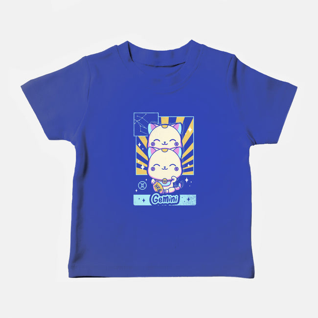Kawaii Zodiac Gemini-Baby-Basic-Tee-Donnie