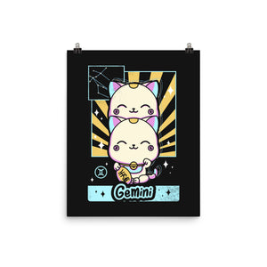Kawaii Zodiac Gemini