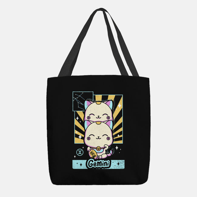 Kawaii Zodiac Gemini-None-Basic Tote-Bag-Donnie