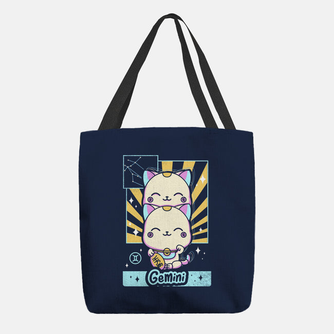 Kawaii Zodiac Gemini-None-Basic Tote-Bag-Donnie