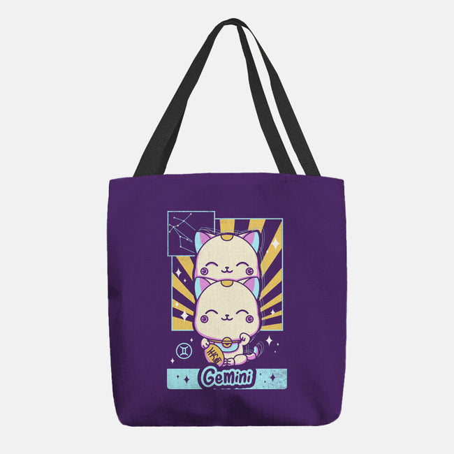 Kawaii Zodiac Gemini-None-Basic Tote-Bag-Donnie