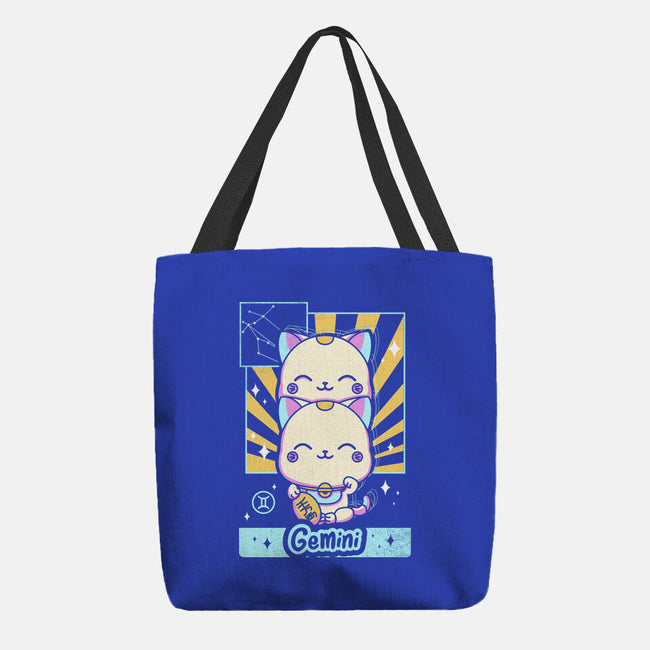 Kawaii Zodiac Gemini-None-Basic Tote-Bag-Donnie