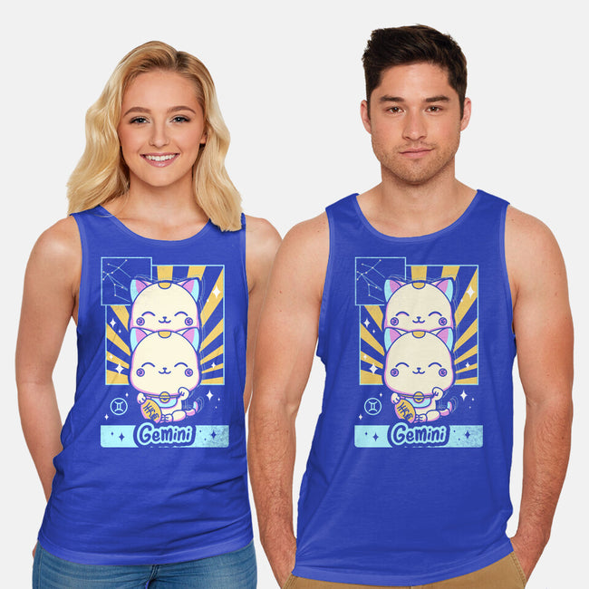 Kawaii Zodiac Gemini-Unisex-Basic-Tank-Donnie