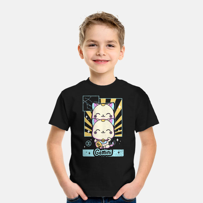 Kawaii Zodiac Gemini-Youth-Basic-Tee-Donnie