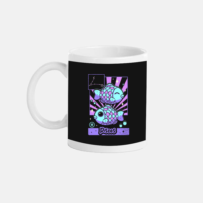 Kawaii Zodiac Pisces-None-Mug-Drinkware-Donnie