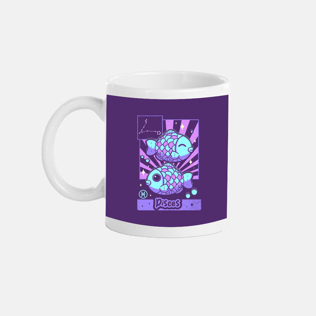 Kawaii Zodiac Pisces-None-Mug-Drinkware-Donnie
