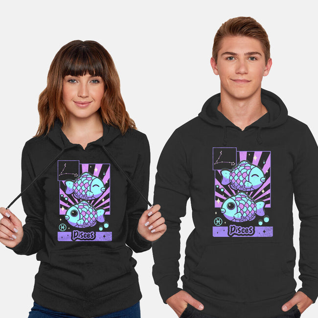 Kawaii Zodiac Pisces-Unisex-Pullover-Sweatshirt-Donnie