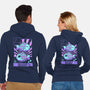 Kawaii Zodiac Pisces-Unisex-Zip-Up-Sweatshirt-Donnie