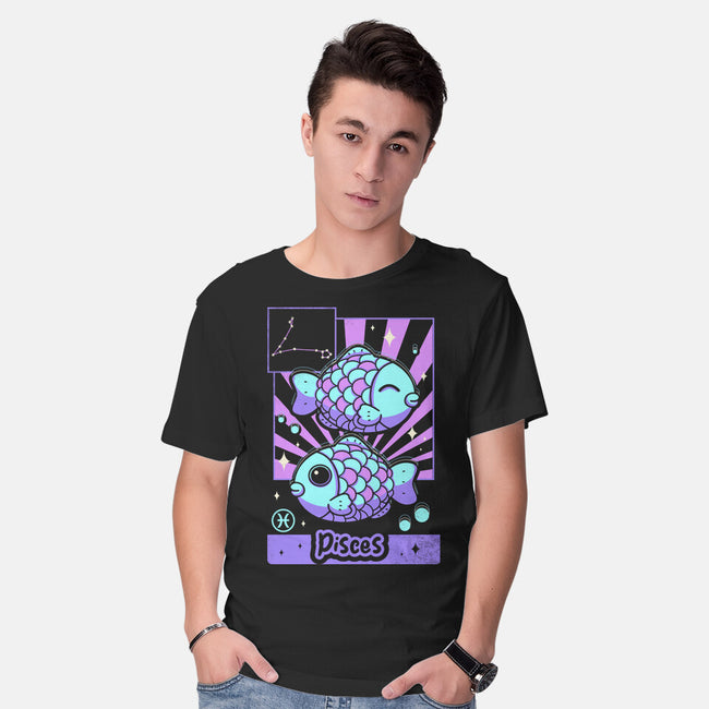 Kawaii Zodiac Pisces-Mens-Basic-Tee-Donnie