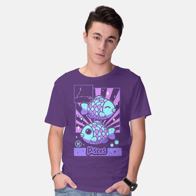 Kawaii Zodiac Pisces-Mens-Basic-Tee-Donnie