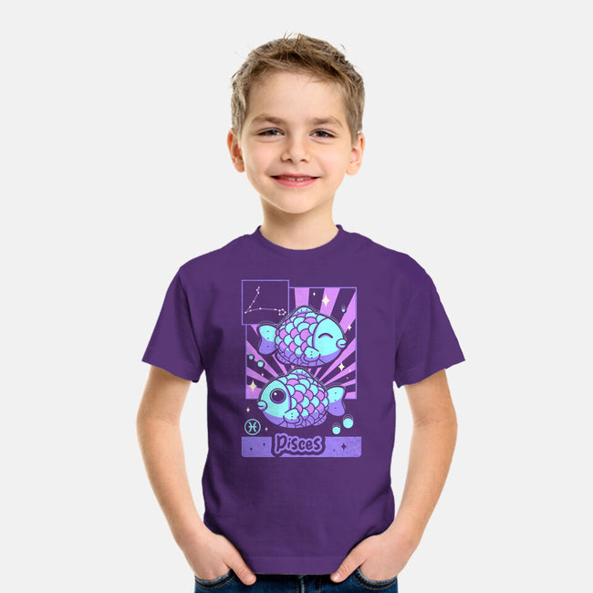 Kawaii Zodiac Pisces-Youth-Basic-Tee-Donnie