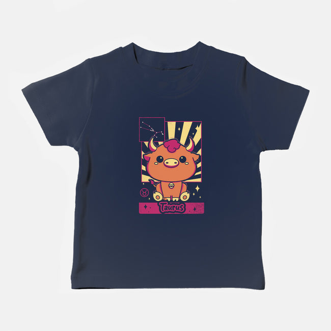 Kawaii Zodiac Taurus-Baby-Basic-Tee-Donnie