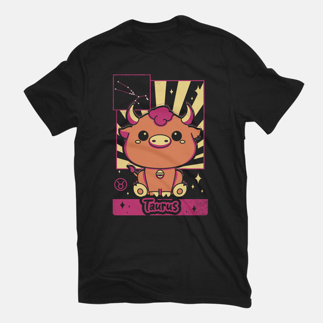 Kawaii Zodiac Taurus-Mens-Heavyweight-Tee-Donnie