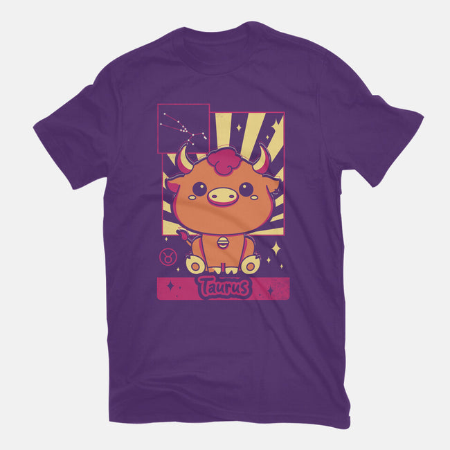 Kawaii Zodiac Taurus-Womens-Basic-Tee-Donnie