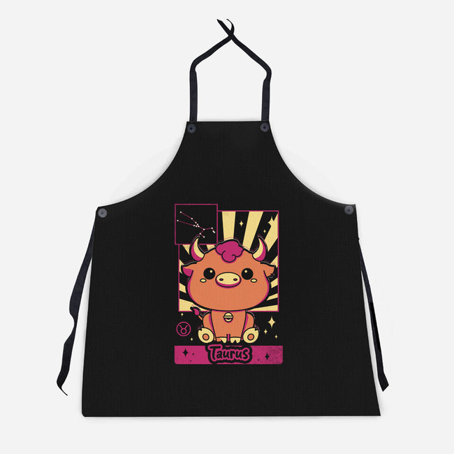 Kawaii Zodiac Taurus-Unisex-Kitchen-Apron-Donnie