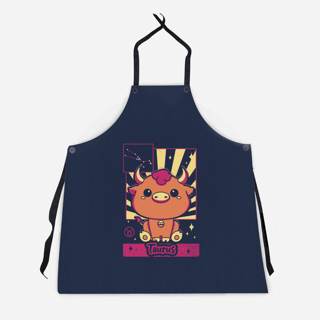 Kawaii Zodiac Taurus-Unisex-Kitchen-Apron-Donnie