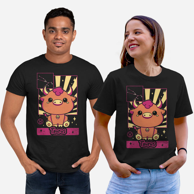 Kawaii Zodiac Taurus-Unisex-Basic-Tee-Donnie