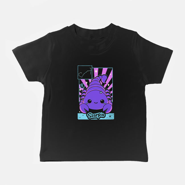 Kawaii Zodiac Scorpio-Baby-Basic-Tee-Donnie
