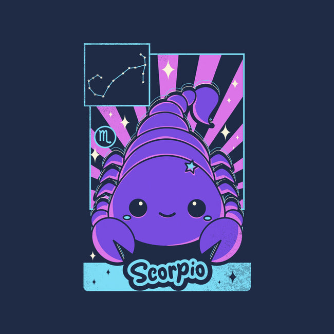 Kawaii Zodiac Scorpio-None-Polyester-Shower Curtain-Donnie