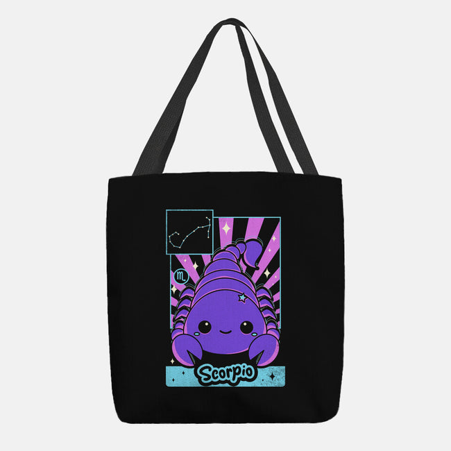 Kawaii Zodiac Scorpio-None-Basic Tote-Bag-Donnie
