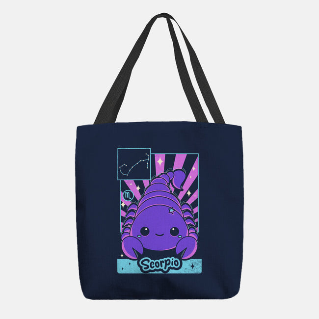 Kawaii Zodiac Scorpio-None-Basic Tote-Bag-Donnie