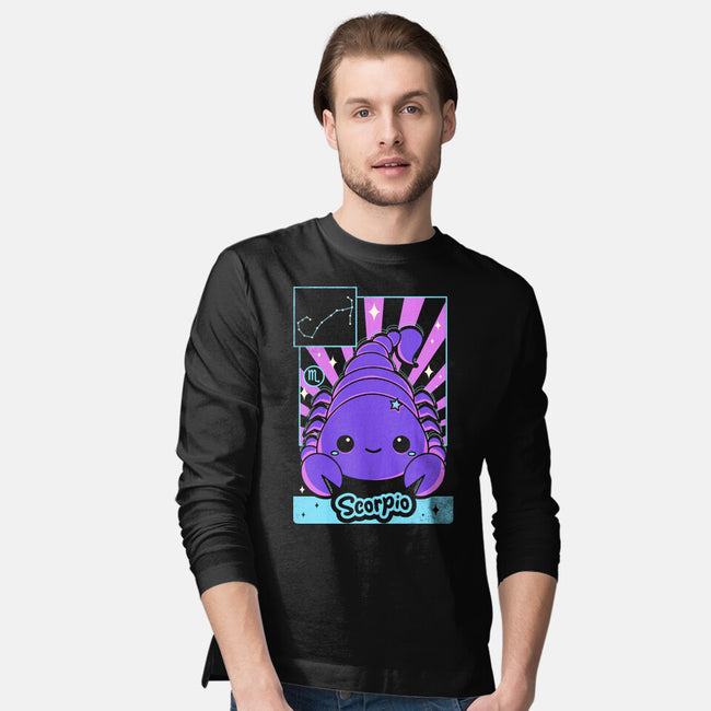 Kawaii Zodiac Scorpio-Mens-Long Sleeved-Tee-Donnie