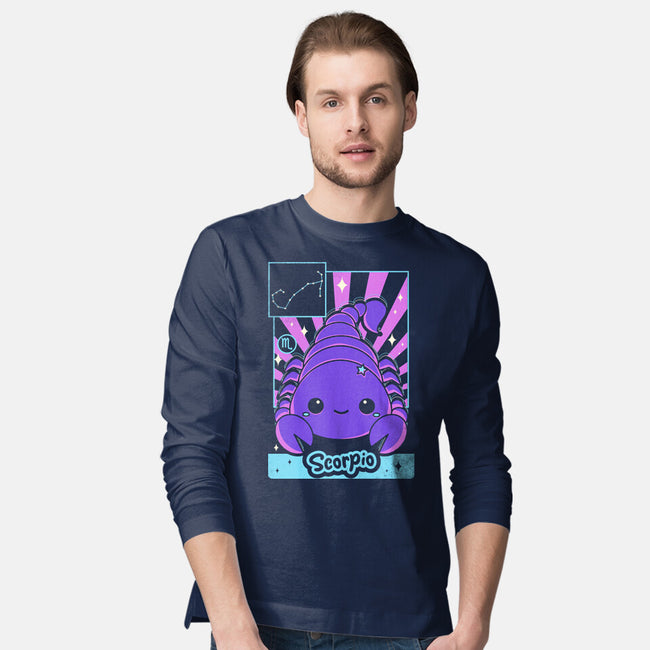 Kawaii Zodiac Scorpio-Mens-Long Sleeved-Tee-Donnie