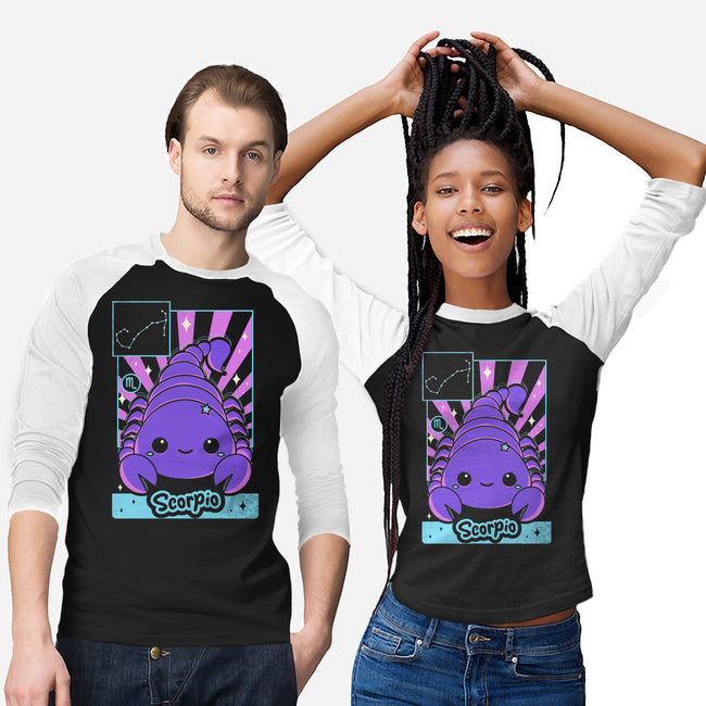 Kawaii Zodiac Scorpio-Unisex-Baseball-Tee-Donnie