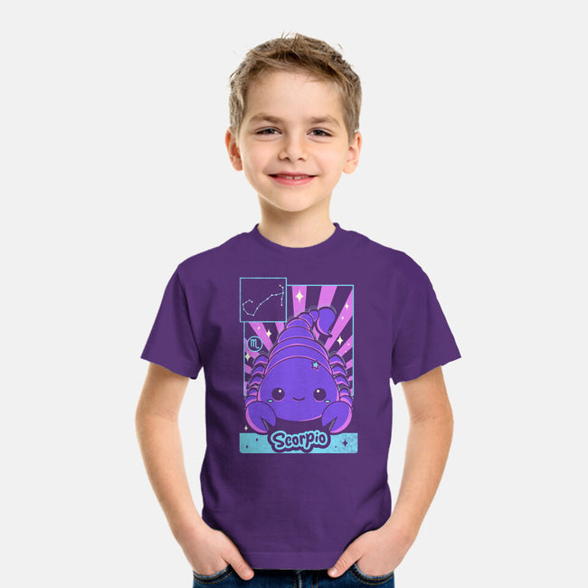 Kawaii Zodiac Scorpio-Youth-Basic-Tee-Donnie