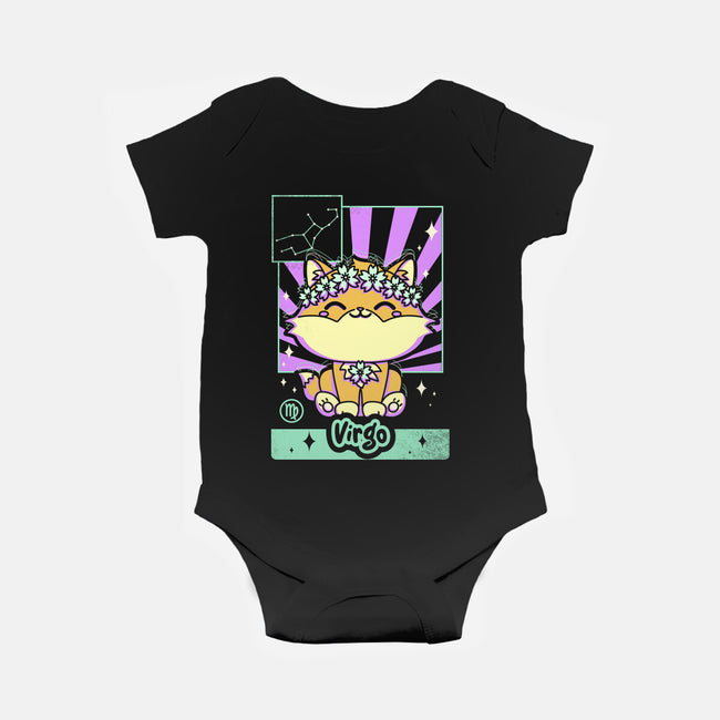 Kawaii Zodiac Virgo-Baby-Basic-Onesie-Donnie