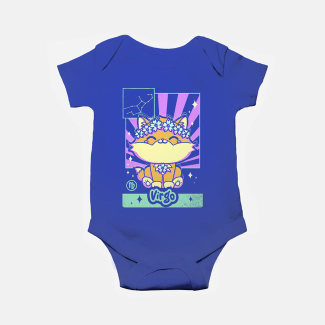 Kawaii Zodiac Virgo-Baby-Basic-Onesie-Donnie