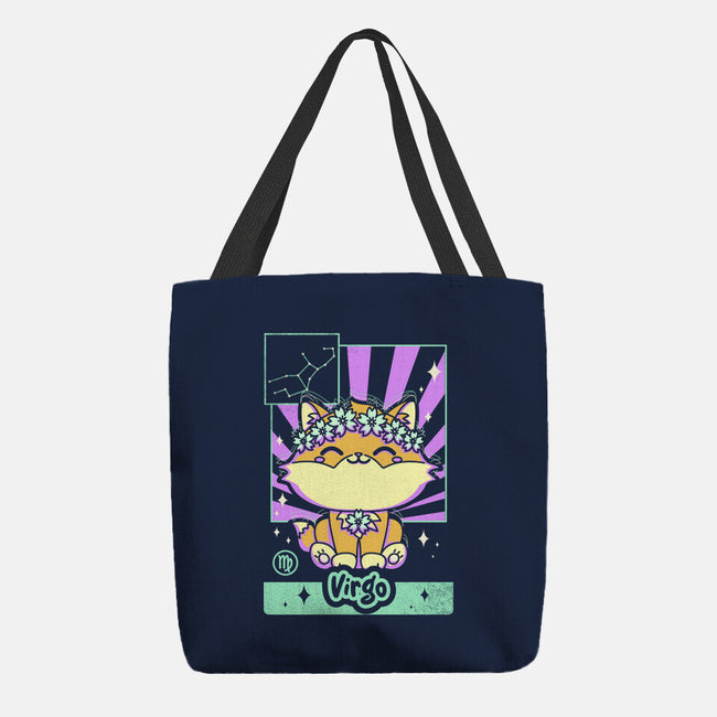 Kawaii Zodiac Virgo-None-Basic Tote-Bag-Donnie