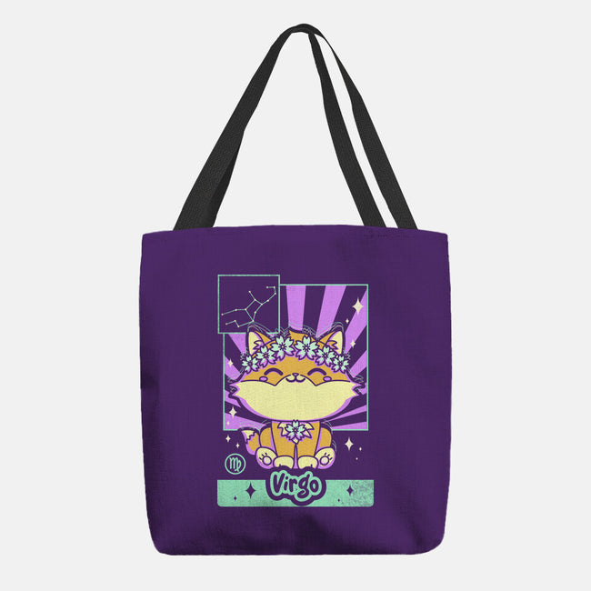 Kawaii Zodiac Virgo-None-Basic Tote-Bag-Donnie