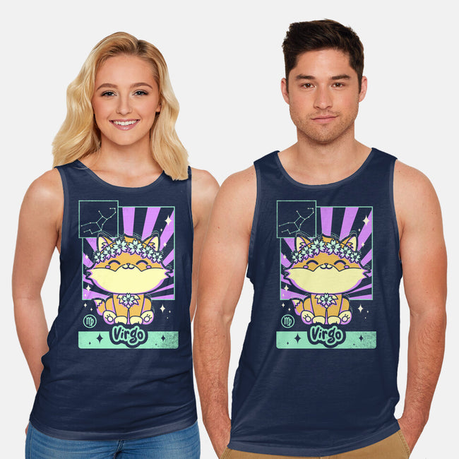 Kawaii Zodiac Virgo-Unisex-Basic-Tank-Donnie
