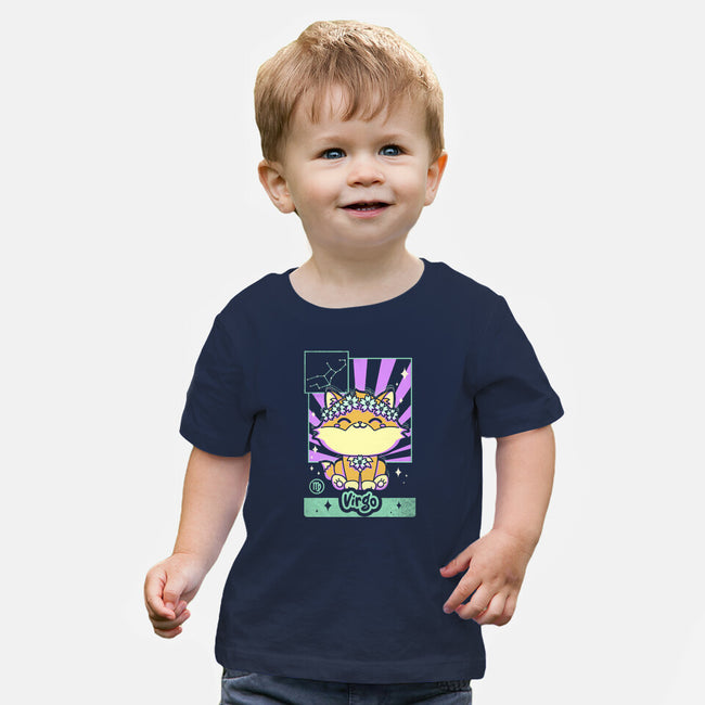Kawaii Zodiac Virgo-Baby-Basic-Tee-Donnie