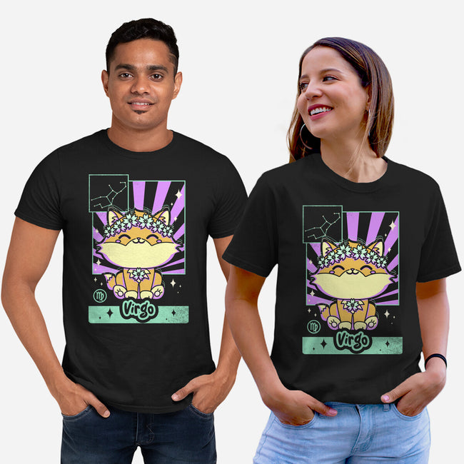Kawaii Zodiac Virgo-Unisex-Basic-Tee-Donnie