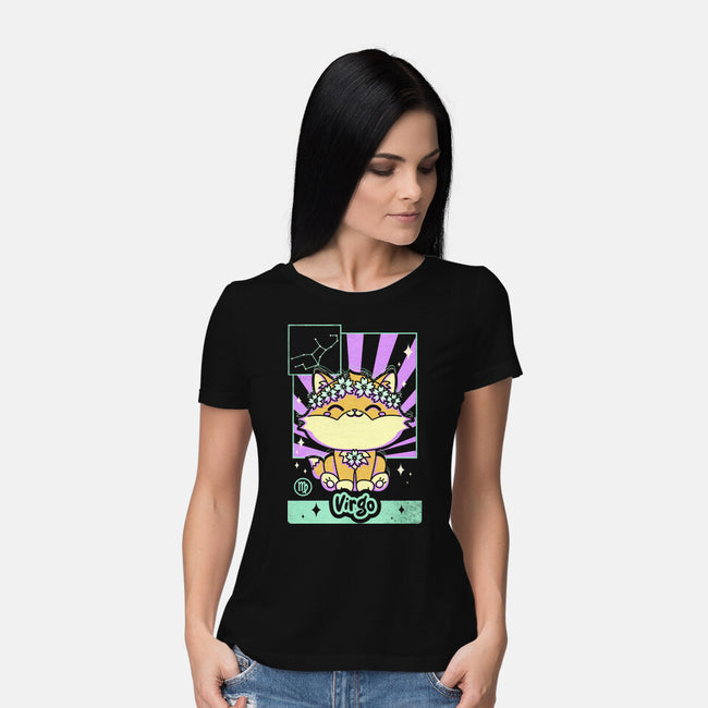 Kawaii Zodiac Virgo-Womens-Basic-Tee-Donnie